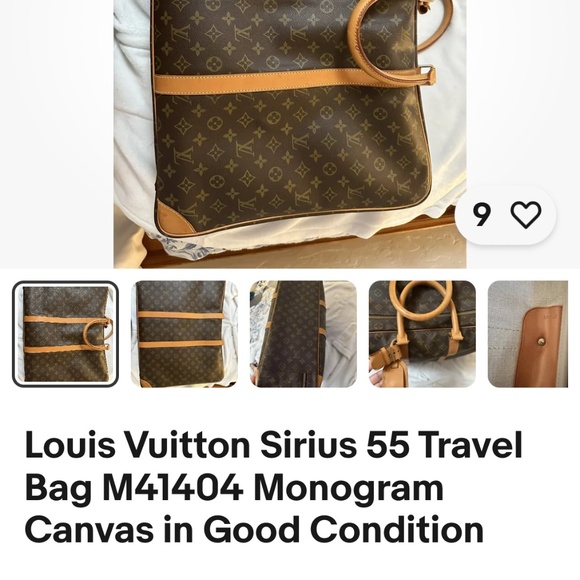 Louis vuttion Sirius 55 travel bag - Picture 7 of 7